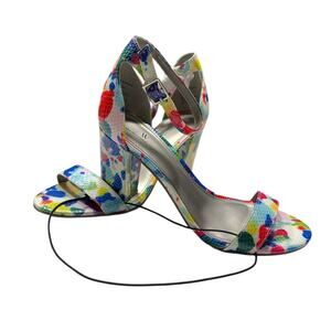 Worthington Women's Beckwith Heel Sandals Size 8 Multicolor
